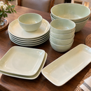 Conjunto de 15 Peças de Louça em Cerâmica Venezia (Elegância Completa par sua Casa!) +BRINDES: 5  Mini Tigelas Extras