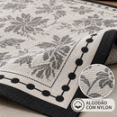 [LEVE 2 PAGUE 1] Tapete Estampado Mirela em Algodão e Nylon (Leveza, Beleza e Conforto!)