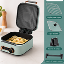 Grill Eléctrico Multifuncional con Panel Touch y Control de Temperatura + REGALO: Kit de Utensilios para Parrilla