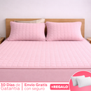[COMPRÁ 1, LLEVÁ 2] Hydra Soft™ Juego de Cama Impermeable Premium – Sábana Ajustable + 2 Fundas
