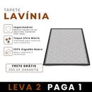 [LEVE 2 PAGUE 1] Tapete Estampado Lavínia em Algodão e Nylon Conforto e Beleza Todos os Dias!)
