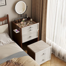 [Llevá 2 Pagá 1] Mesita Organizadora de Dormitorio de Madera con 4 Cajones y Compartimentos Inteligentes